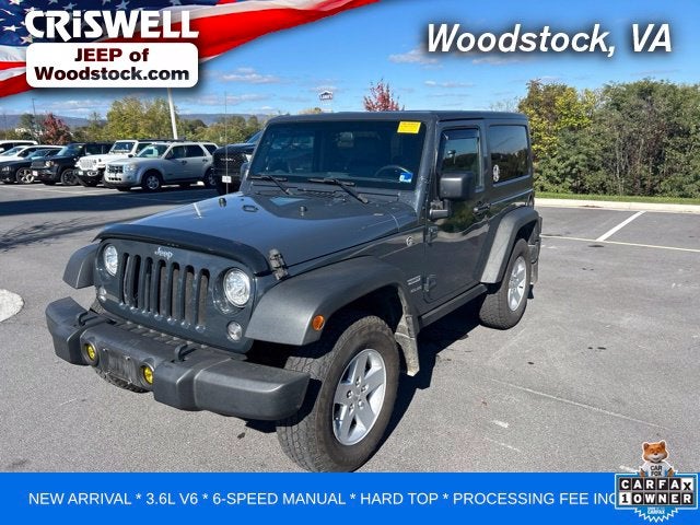 2017 Jeep Wrangler Sport 4x4
