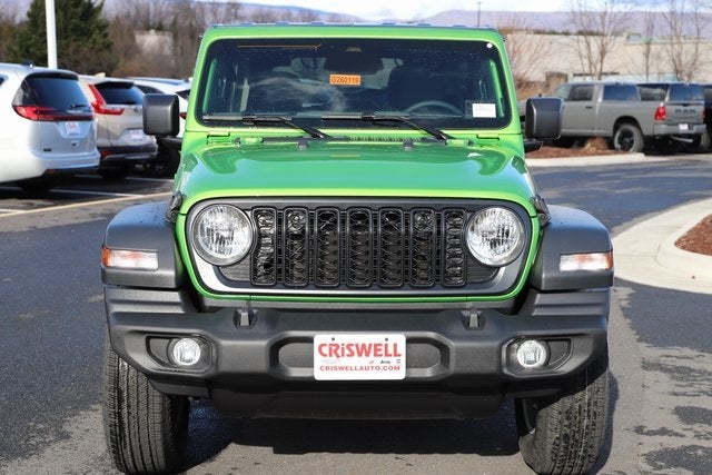 2026 Jeep Wrangler WRANGLER 4-DOOR SPORT S