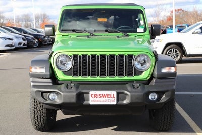 2026 Jeep Wrangler WRANGLER 4-DOOR SPORT S