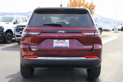 2025 Jeep Grand Cherokee GRAND CHEROKEE LIMITED 4X4
