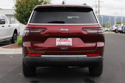 2025 Jeep Grand Cherokee GRAND CHEROKEE L LIMITED 4X4