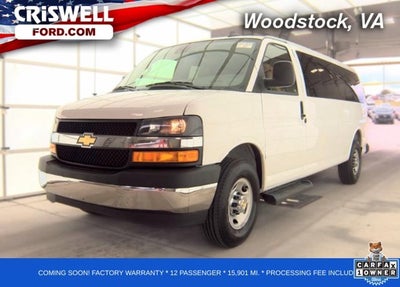 2025 Chevrolet Express Passenger RWD 3500 Extended Wheelbase LT