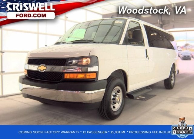2025 Chevrolet Express Passenger RWD 3500 Extended Wheelbase LT