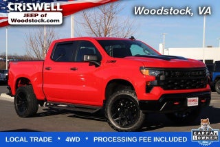 2024 Chevrolet Silverado 1500 4WD Crew Cab Short Bed Custom Trail Boss