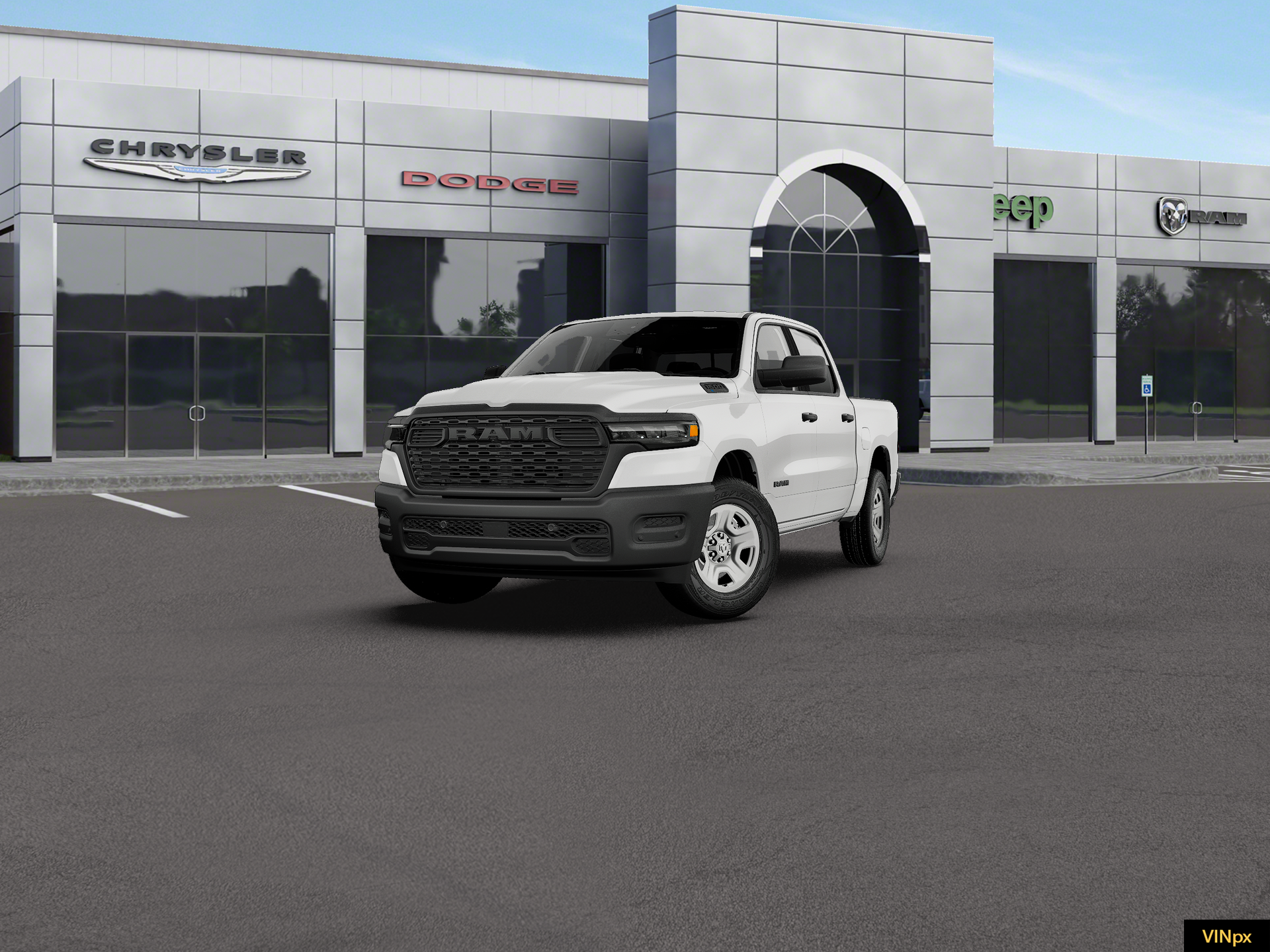2027 RAM Ram 1500 RAM 1500 TRADESMAN CREW CAB 4X4 5'7' BOX