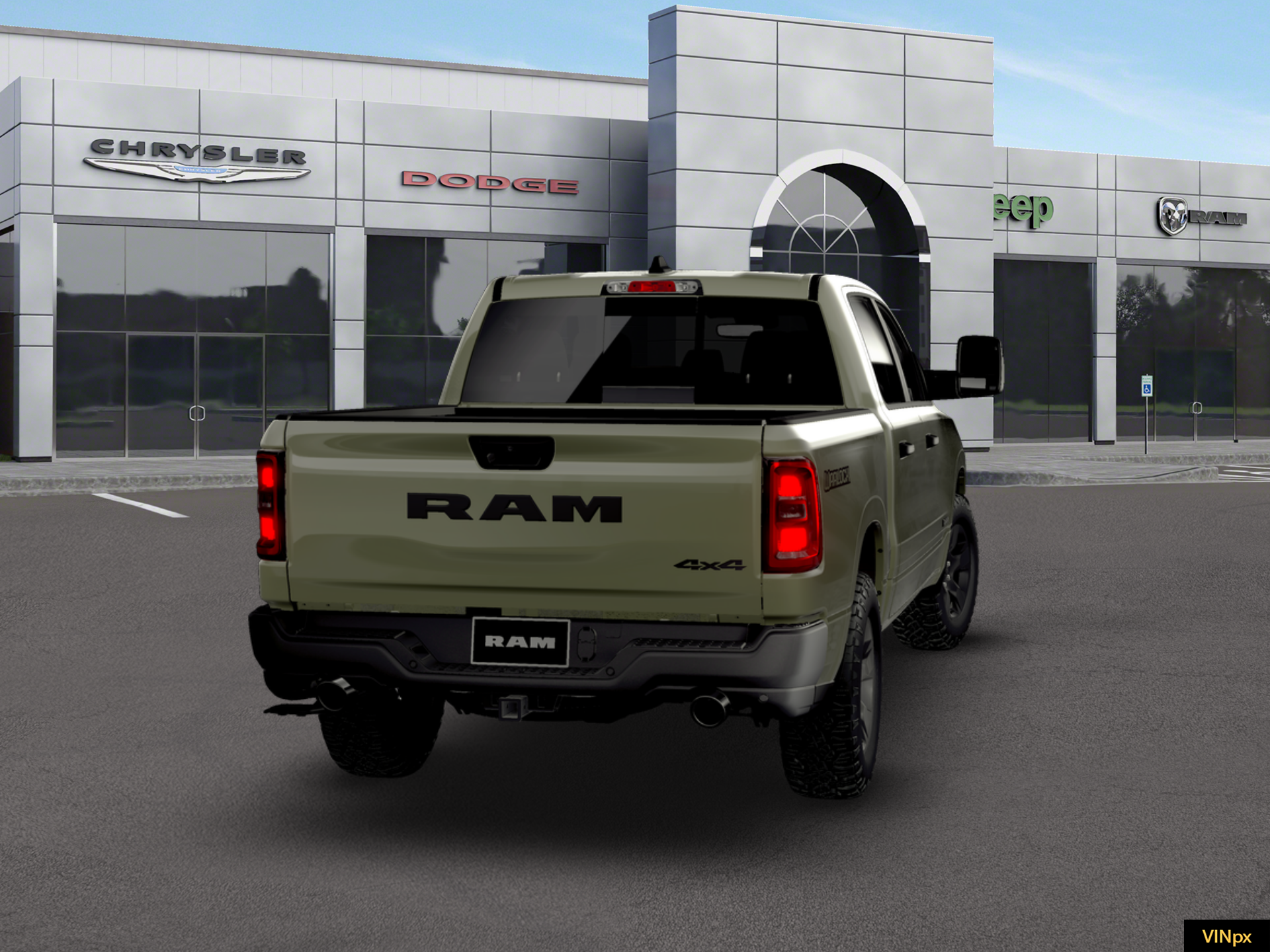 2026 RAM Ram 1500 RAM 1500 WARLOCK CREW CAB 4X4 5'7' BOX