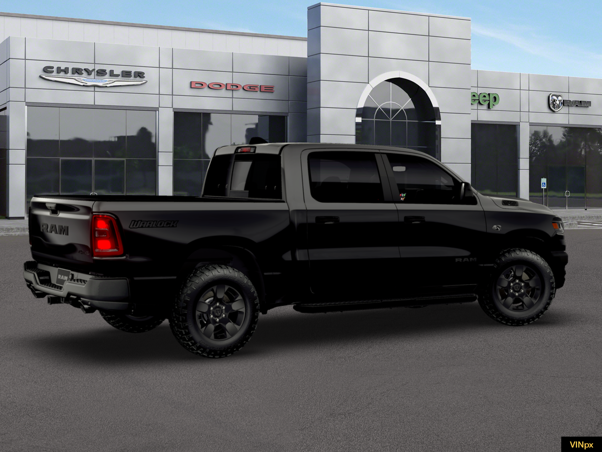 2026 RAM Ram 1500 RAM 1500 WARLOCK CREW CAB 4X4 5'7' BOX