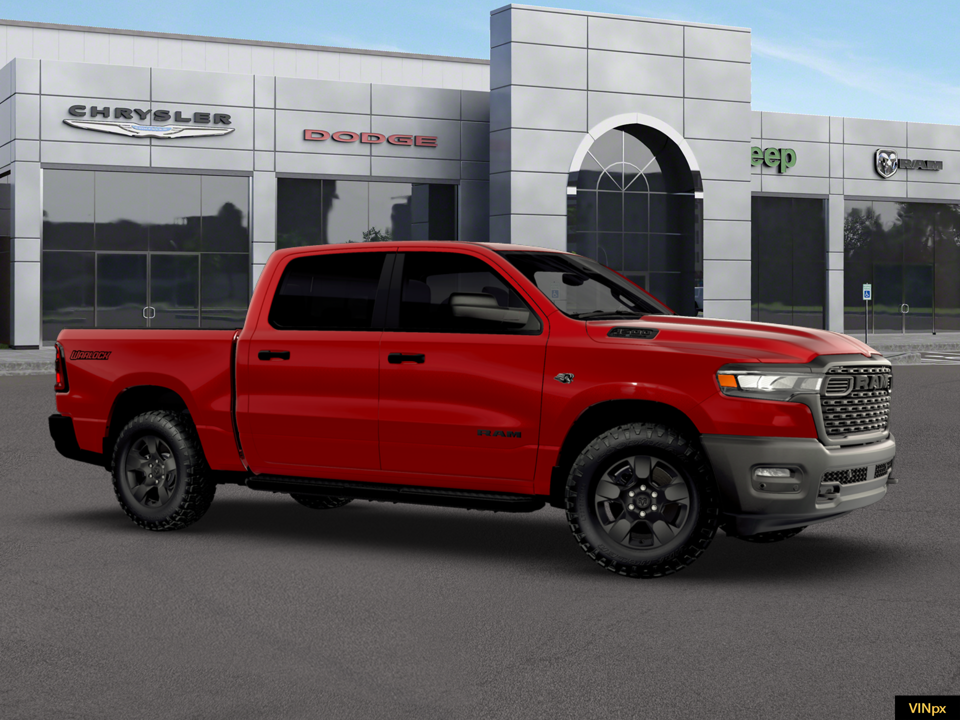2026 RAM Ram 1500 RAM 1500 WARLOCK CREW CAB 4X4 5'7' BOX