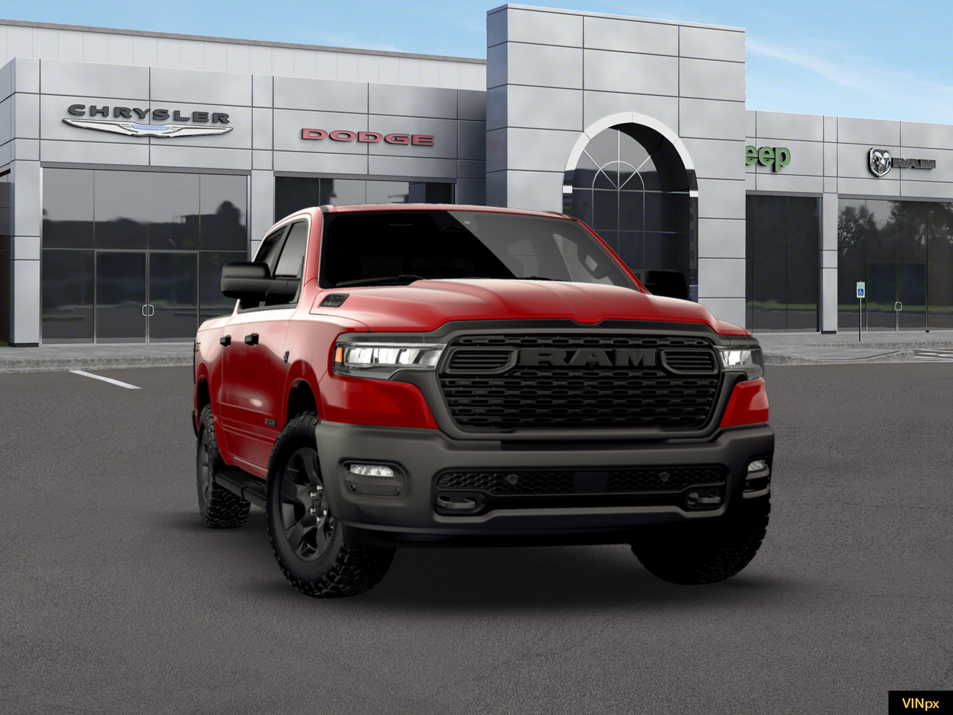 2026 RAM Ram 1500 RAM 1500 WARLOCK CREW CAB 4X4 5'7' BOX