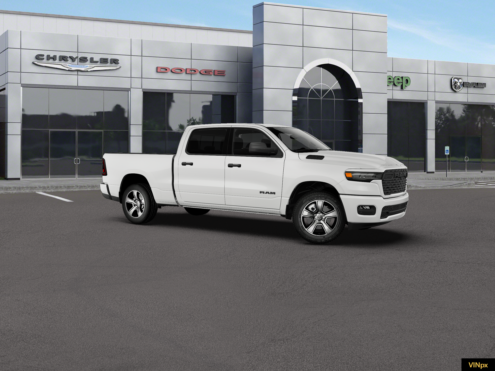 2027 RAM Ram 1500 RAM 1500 EXPRESS CREW CAB 4X4 6'4' BOX
