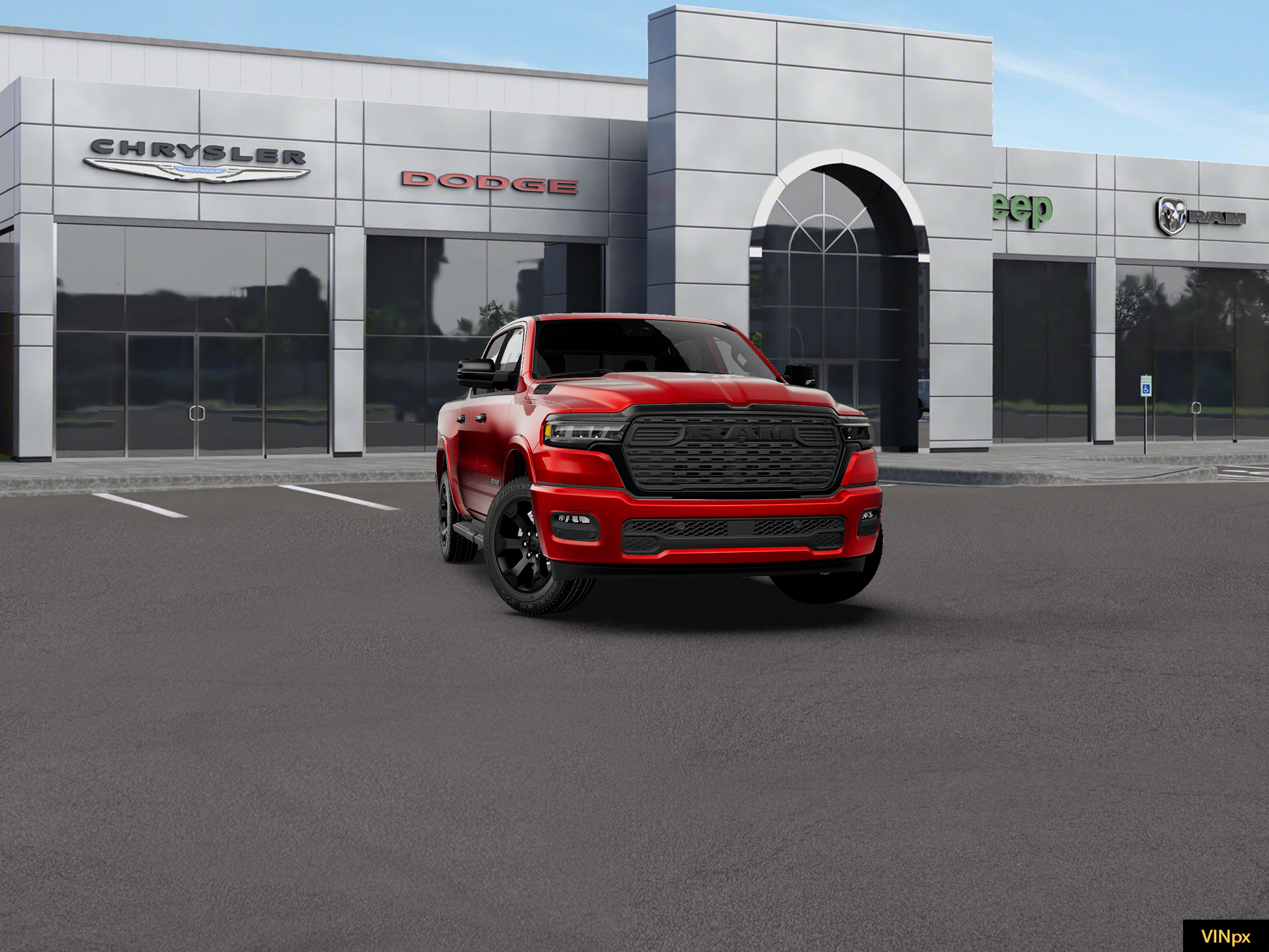 2027 RAM Ram 1500 RAM 1500 BIG HORN CREW CAB 4X4 5'7' BOX