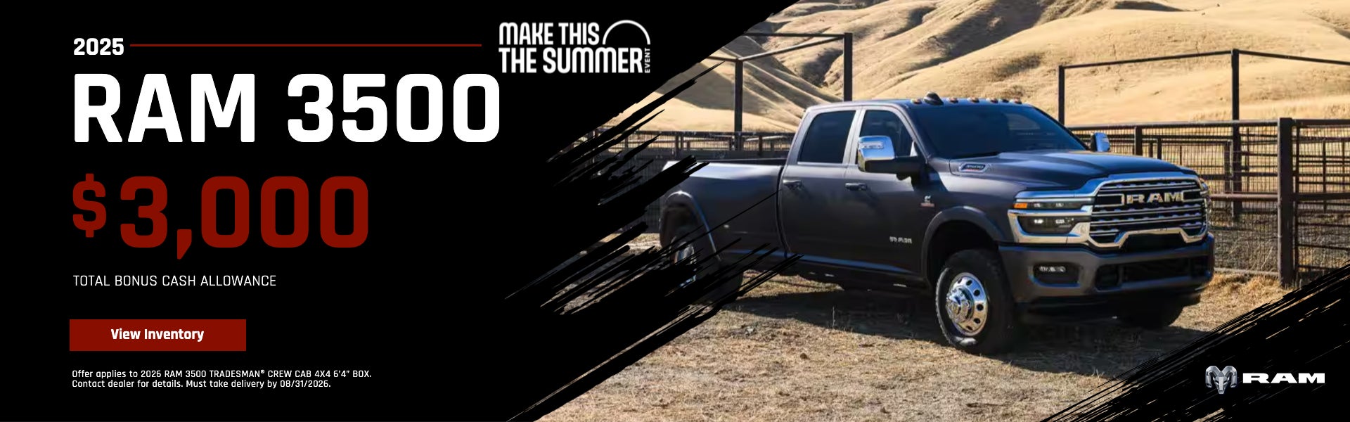2025 RAM 3500