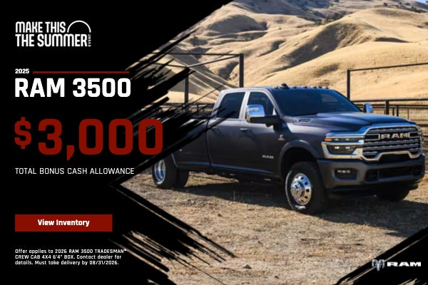 2025 RAM 3500