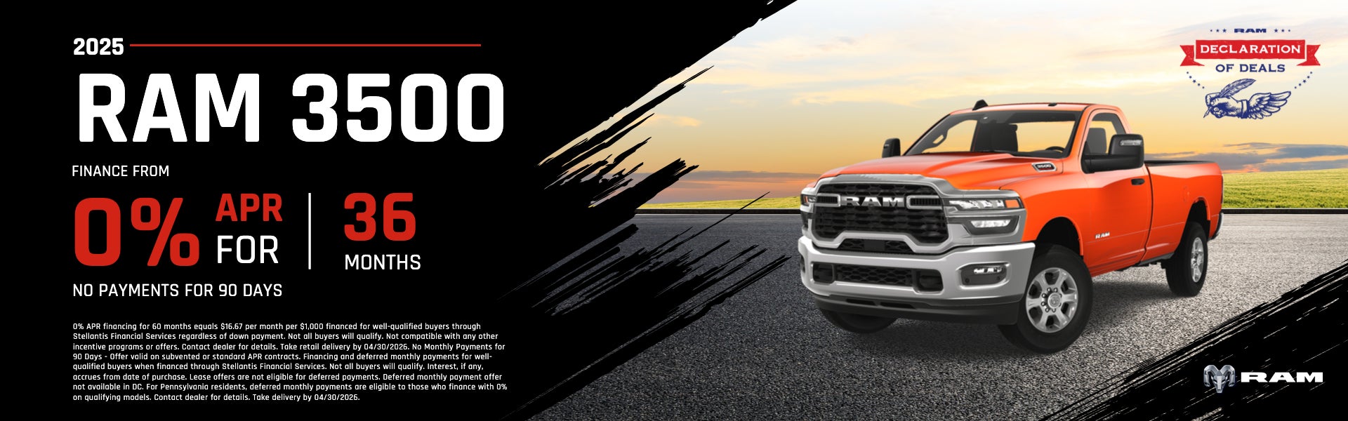 2025 RAM 3500