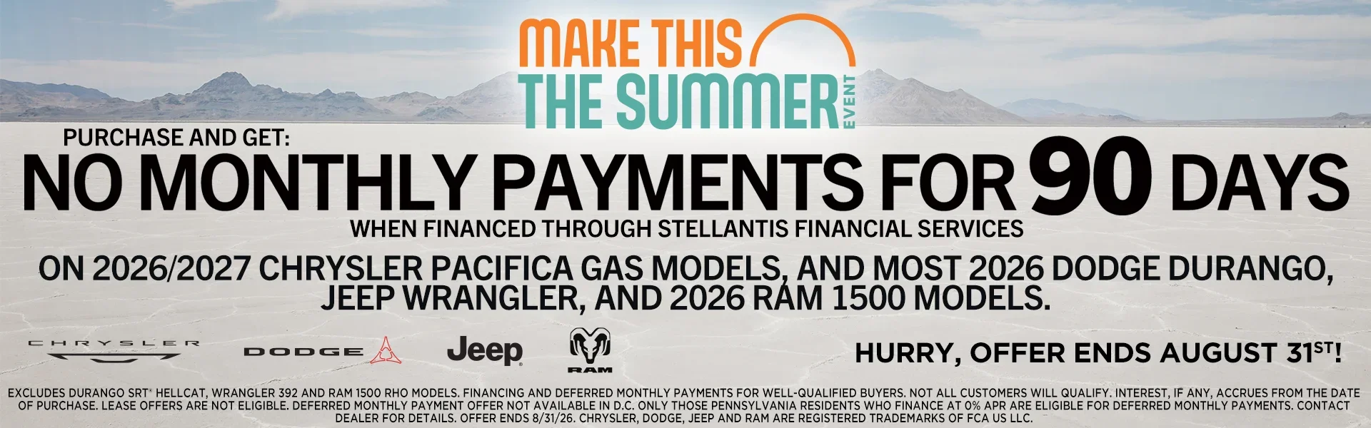 No Payments for 90 Days